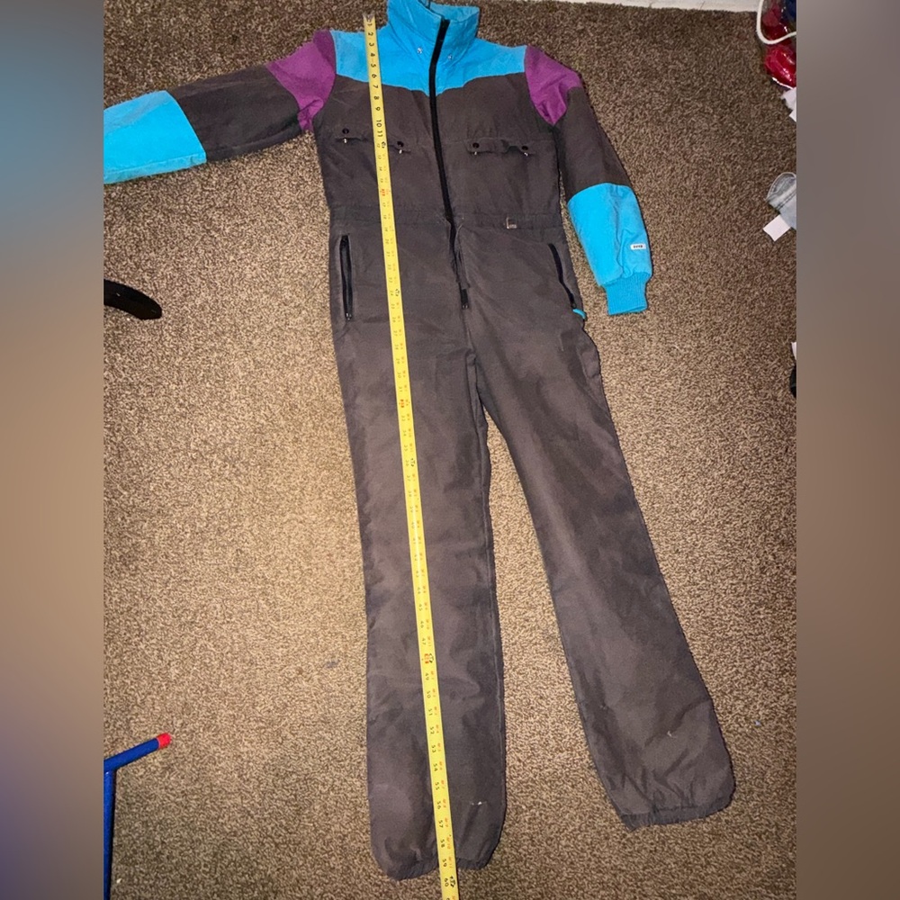 Fera brand vintage one-piece ski suit/snow jumpsuit Vintage - Picture 8 of 11